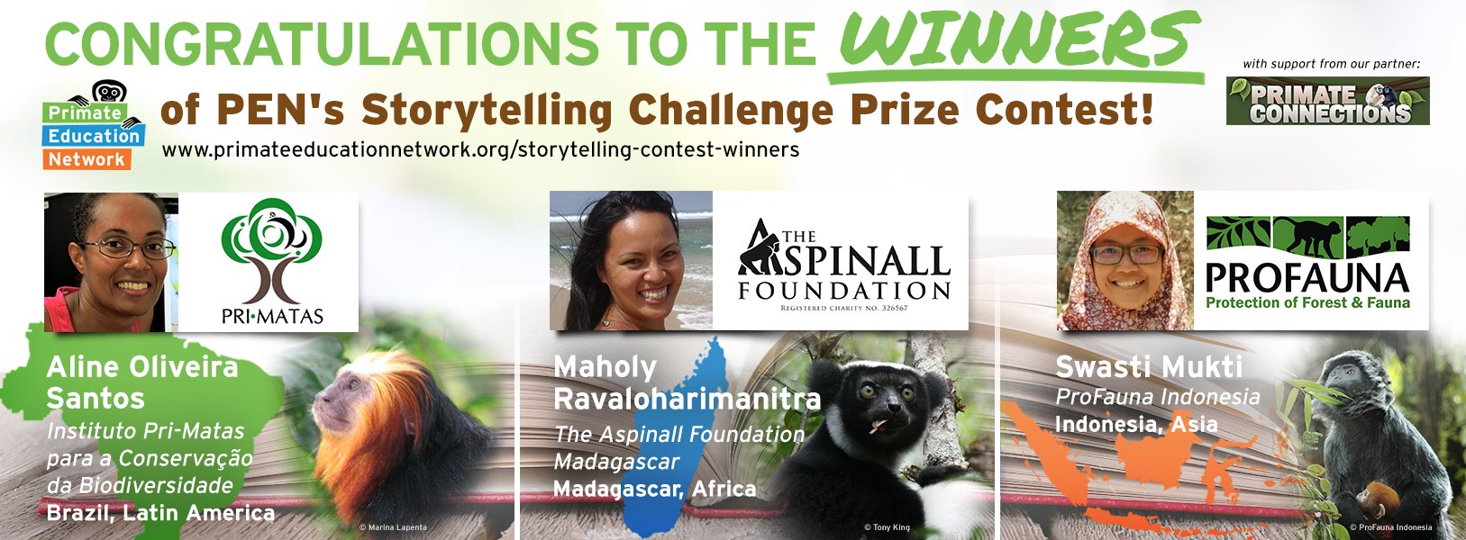 Storytelling Challenge Prize Contest Winners